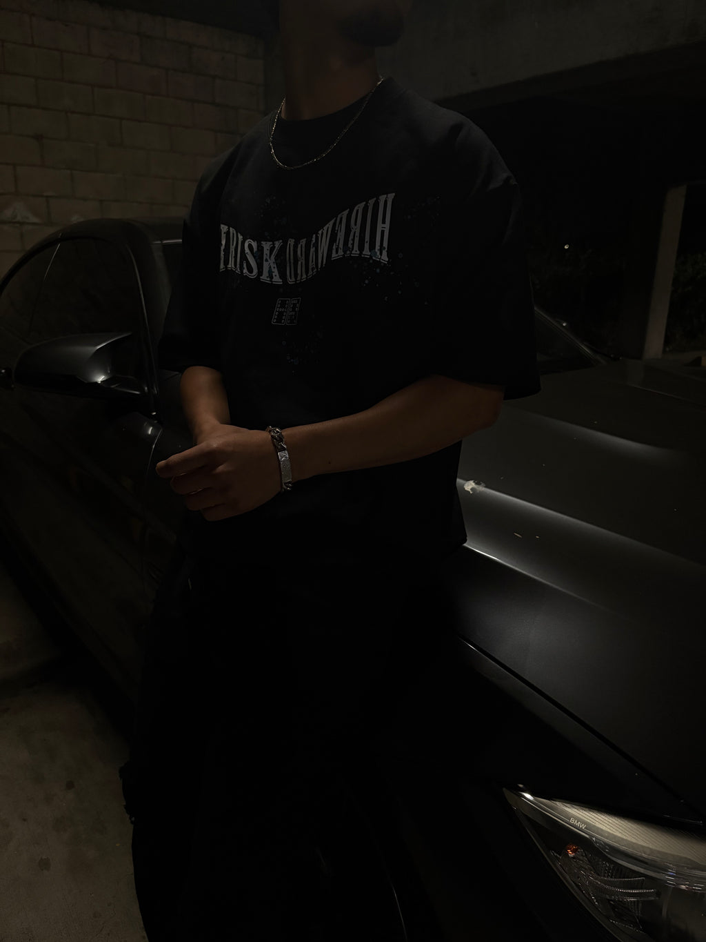 HR CROPPED OVERSIZED TEE